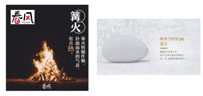 Tryfun adult toys marketing in China